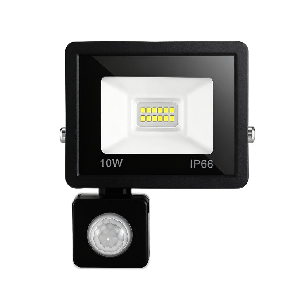 Led Floodlight With Motion Sensor – 180° Detection, Ip66 Waterproof, Adjustable Delay-off Time – Ideal For Outdoor Security Lighting (10w/30w) | Small
