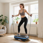 SPORTNOW Vibration Plate Exercise Machine With Cool Lights