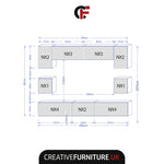 Panorama Wall Tv Unit | Grey