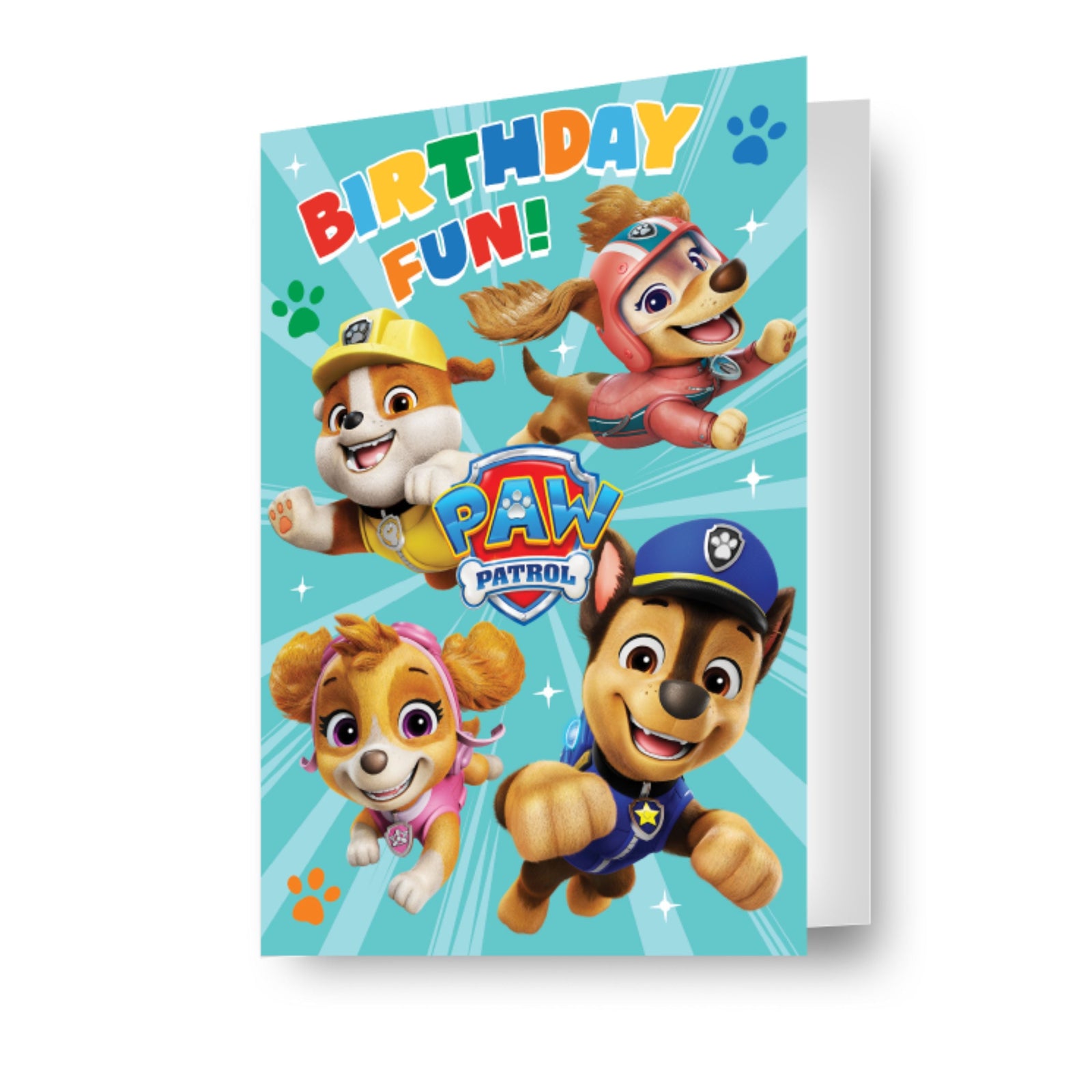 Paw Patrol Jigsaw Puzzle Birthday Card Official Product