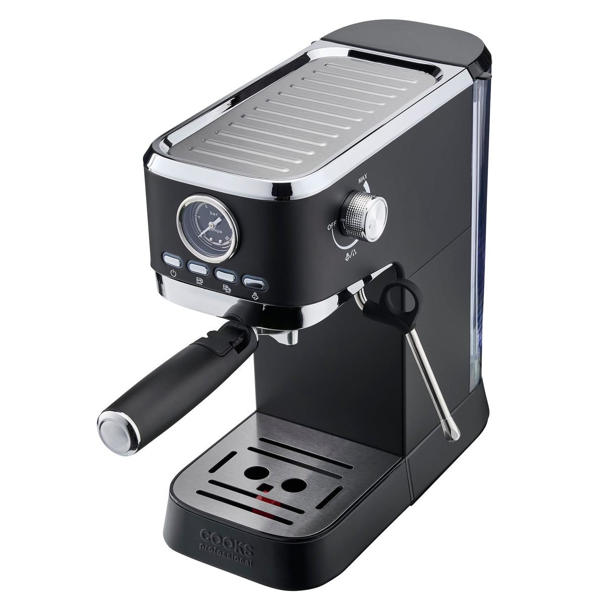 20 Bar Espresso Coffee Machine With Steam Wand | Black