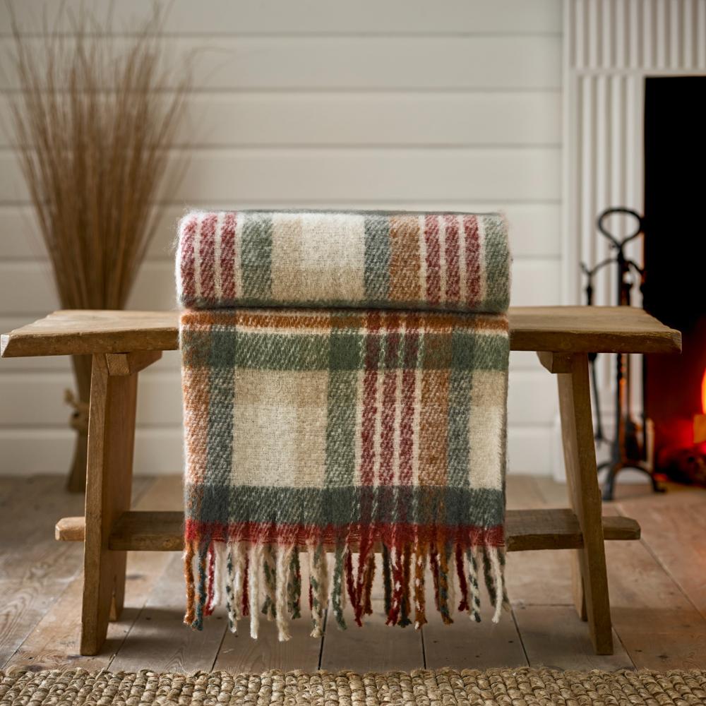 Ripon Berry Supersoft Yarn Dyed Jacquard Throw