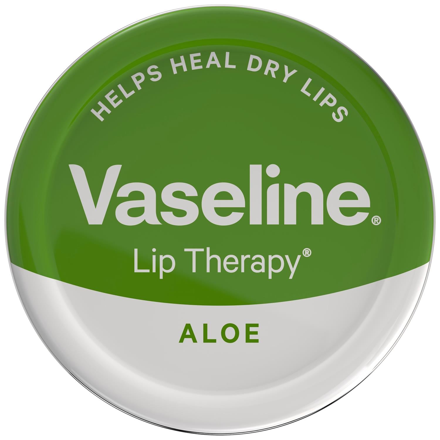 Vaseline Lip Therapy Aloe Vera Petroleum Jelly, 6x20gm