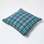 Tartan Check Cotton Cushion Cover | 45cm x 45cm | Blackwatch
