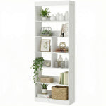 Bookcase, 6-tier Bookshelf With Anti-tipping Design | White