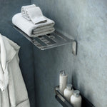 Towel Rack, Chrome, Line Collection