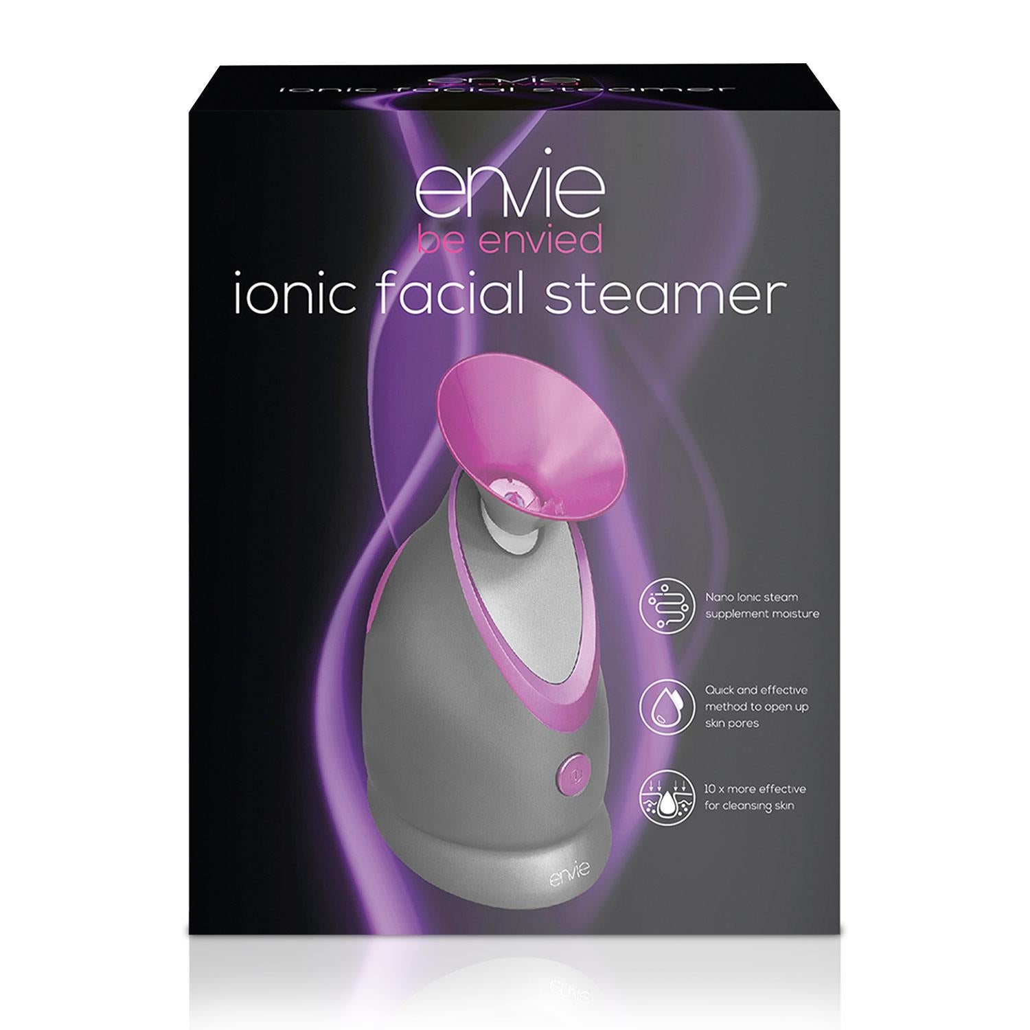 Face Steamer With Hot Steaming Technology & Moisturizing For Women Grey