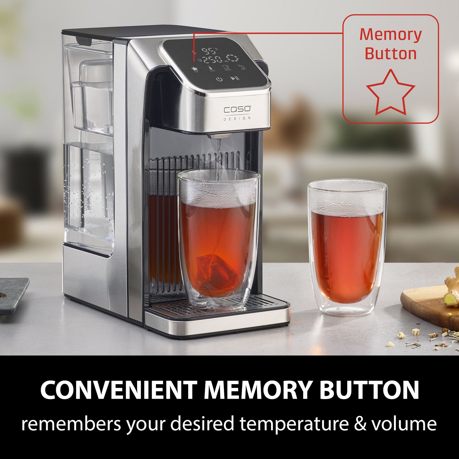 Hw770 Hot Water Dispenser, 2.7l, Instant Boiling Water With Memory Function