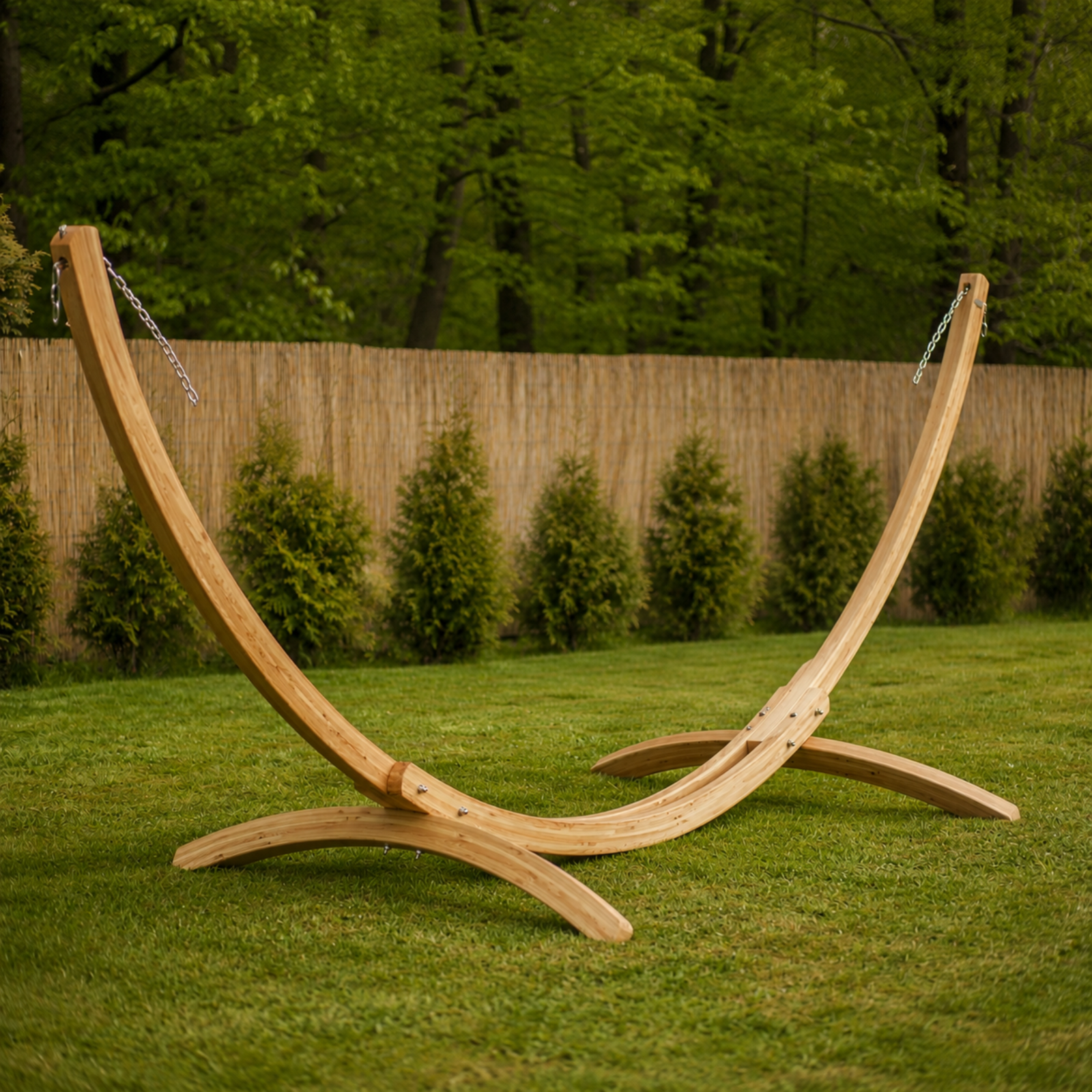 Olymp Large Outdoor Wooden Hammock Stand (L)