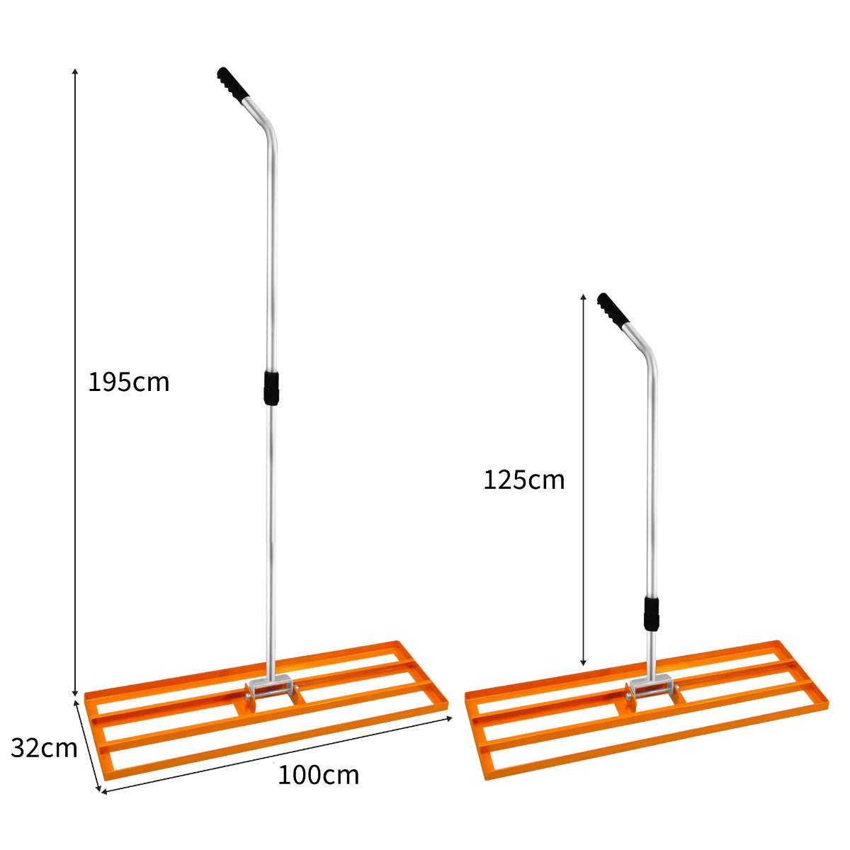 Lawn Leveller 100cm | Orange
