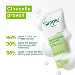 Simple Face Wash & Light Moisturiser 125ml 3-pack Bundle