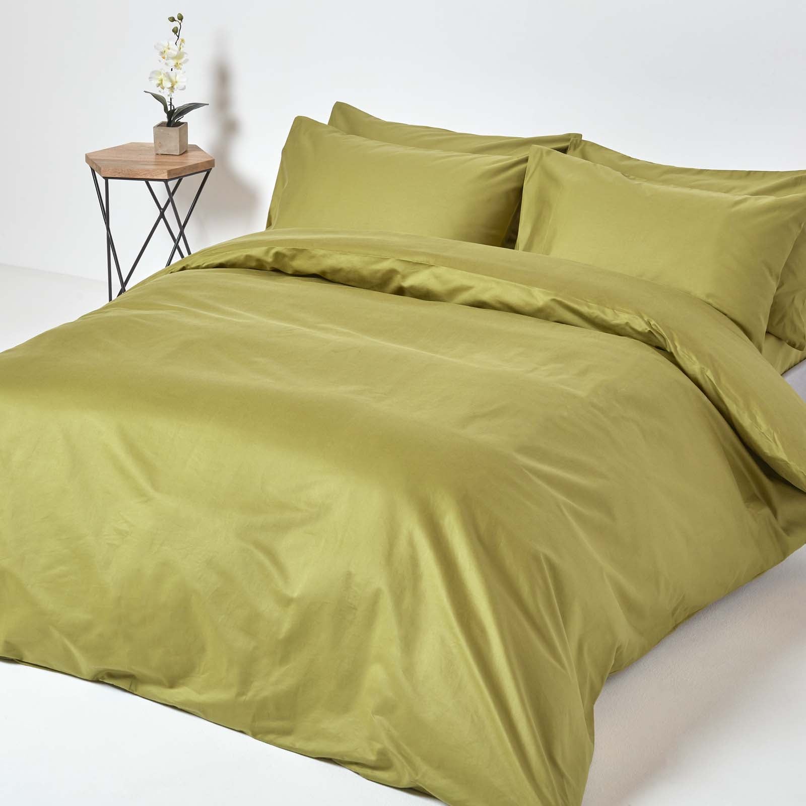 Egyptian Cotton Flat Sheet 1000 Thread Count | Single | Green