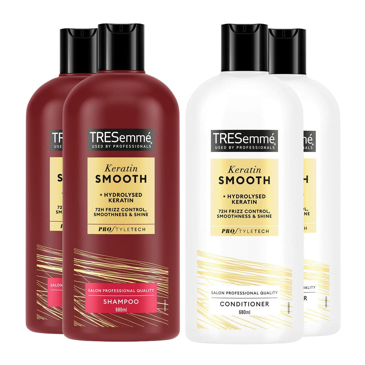 Shampoo & Conditioner Bundle 680ml Each - Keratin Smooth | Set of 2