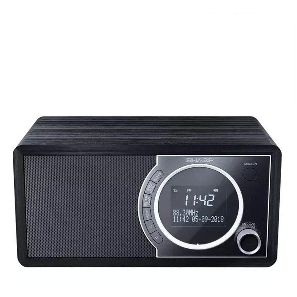 Dr-450(bk) 6w Dab+ Fm Bed Side Bluetooth Radio, Led Display | Black