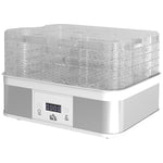 5 Tier Food Dehydrator 245w For Drying Fruit Meat Vegetable | One Size | White