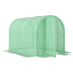 Polytunnel Greenhouse W/ Pe Cover, Walk-in Grow House