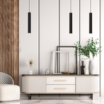 Hudson Pendant Lamp Hand Made High Quality Elegant Single Cylindrical Design With Matt Finish