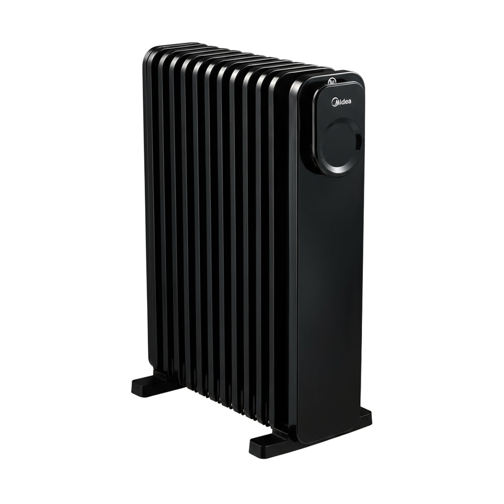 11 U-type Fins Electric Oil Heater Digital Thermostat, Remote Control, 24-hour Timer, Overheat & Tip-over Protection