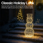 Xmas Haus 58cm Floor-mounted Led Christmas Holiday Festive Snowman