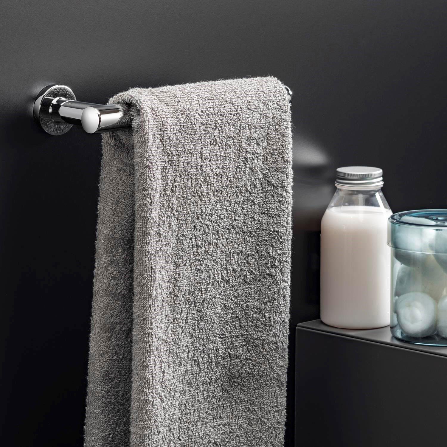 Towel Rack 22,5cm, Supports Up To 10kg, Silver, Architect S+ Collection