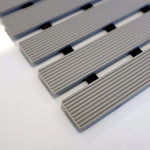 Non-slip Slatted Shower Mat | Grey