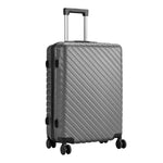 Lightweight Hardside Travel Suitcase With Spinner Wheels | Silver