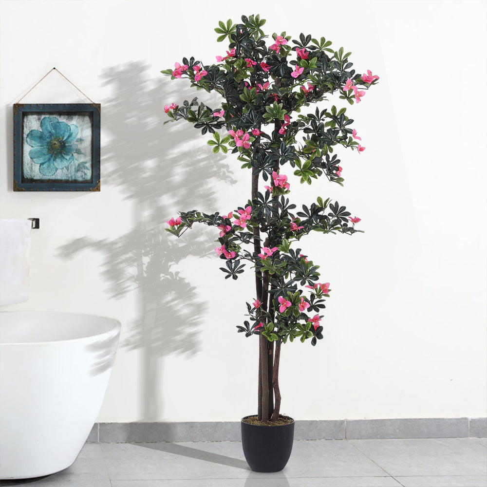 180cm Artificial Bougainvillea Decorative Plant In Planter