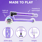 Teeny Fold 3 Wheel Scooter | Unicorn