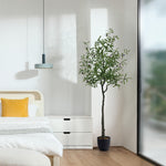 Artificial Olive Tree Decorative Plant In Planter | 170cm