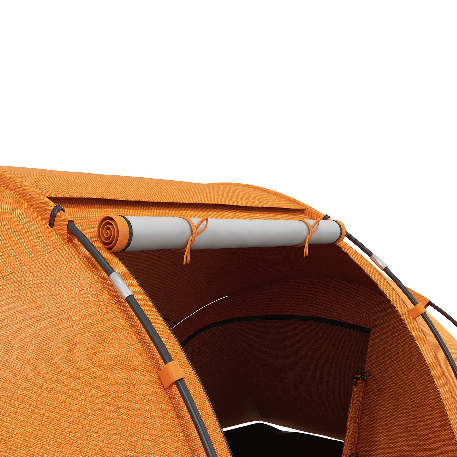 4-6 Persons Camping Tent Dome Family Travel Group Hiking | Orange