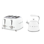 Wkf01, Tsf03 Stovetop Kettle & 4-slice Toaster Set | White
