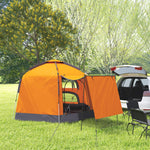 2-4 Person Tent, Instant Pop Up Camping Tent | Orange