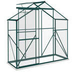 6x2.5ft Aluminium Polycarbonate Greenhouse | Green