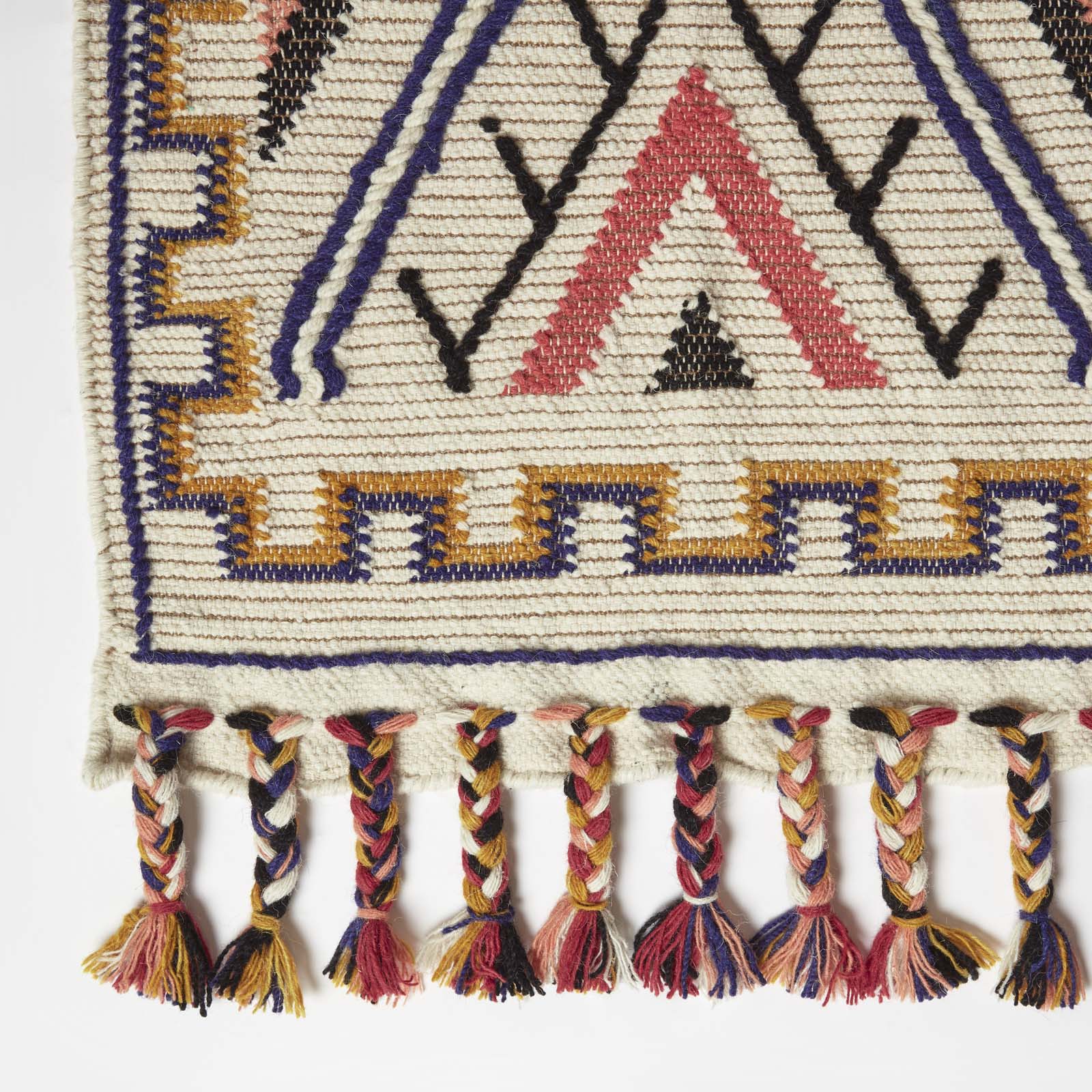 Goa Multi Colour Kilim Wool Rug | 200cm | Multi Colour