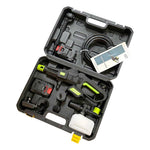 21v Cordless Portable Pressure Washer 12 Bar Handheld Power Cleaner, 3-speed Water Flow Control, Dual Batteries, 5m Hose, 6 Spray Modes And Foam Cannon For Cars