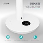 Whisper 3 Standing Fan With Remote Control | White