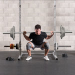 2" Olympic Weight Plates Set - 2 X 10kg | Silver