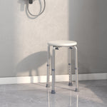 Bath Chair Height Adjustable Shower Seat For Elderly | One Size | White