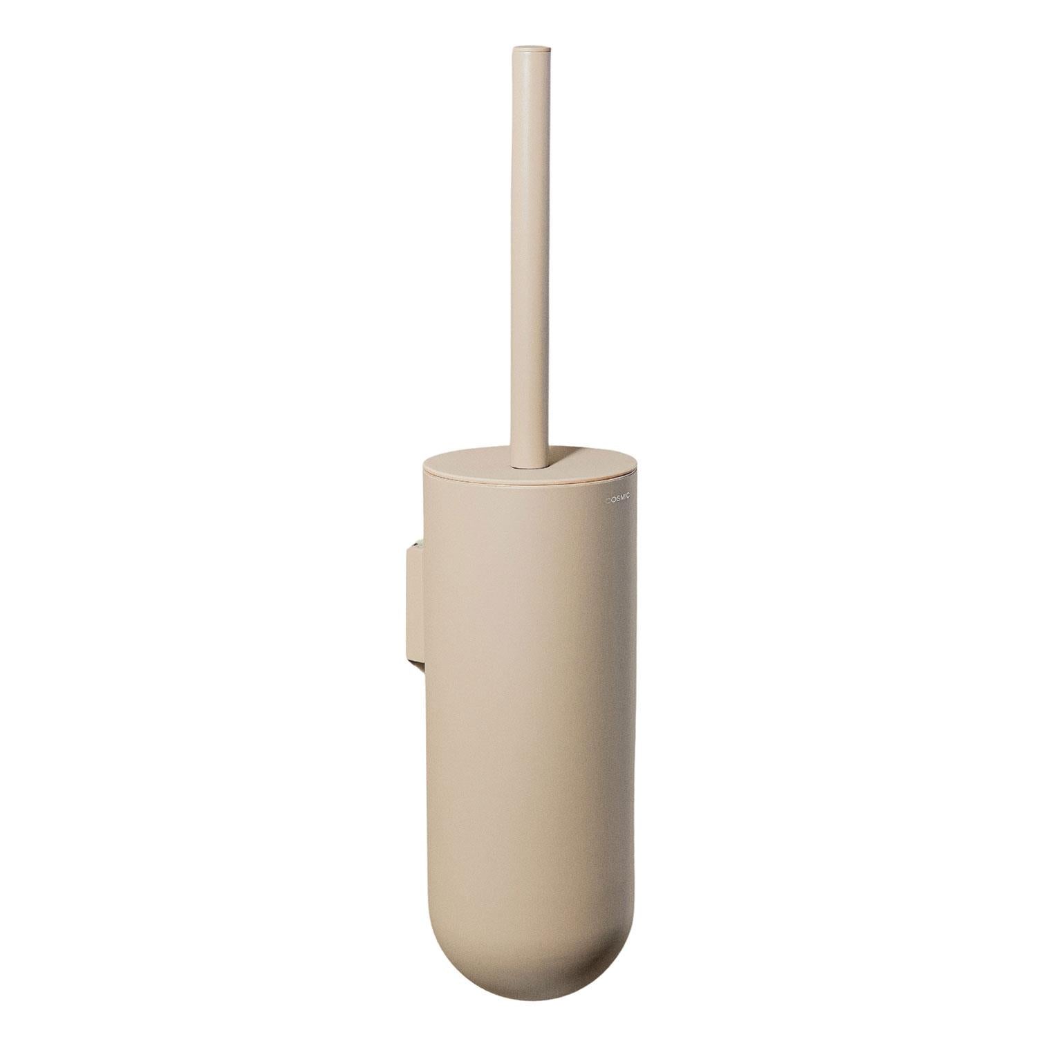 Toilet Brush, Wall Mounted, Beige, Award-winning Design Geyser Collection