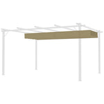 Pergola Shade Cover Replacement Canopy For 3/4 X 3(m) Pergola | Large | Tan