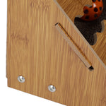 Corrugated L-shaped Cat Scratcher With Toys