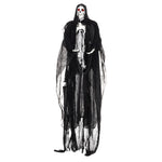 Halloween Hanging Skeleton Ghost With Motion Sensor