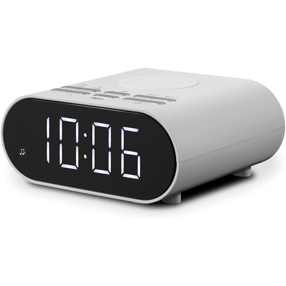 Ortus Charge Fm Rds Alarm Clock Radio | White
