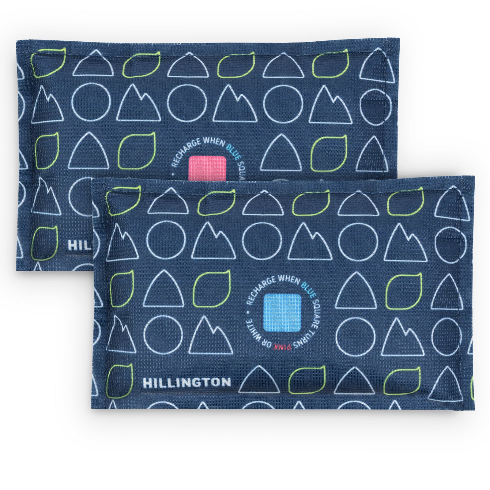Hillington Reusable 250g Car Dehumidifier Bags 2 Pack with Silica Gel Packs