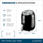 2l Air Fryer - Black