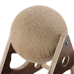 Cat Scratching Ball Natural Sisal Board Scratcher Pet Toy