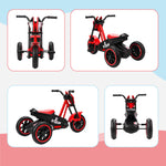 Kids Tricycle Baby Trike, 3 Wheel Toddler Balance Bike | Red