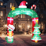 2.7m Christmas Blow-up Archway Inflatable Model Decoration