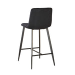 Indoor & Outdoor Living Erica Plush Velvet Comfort Bar Stools