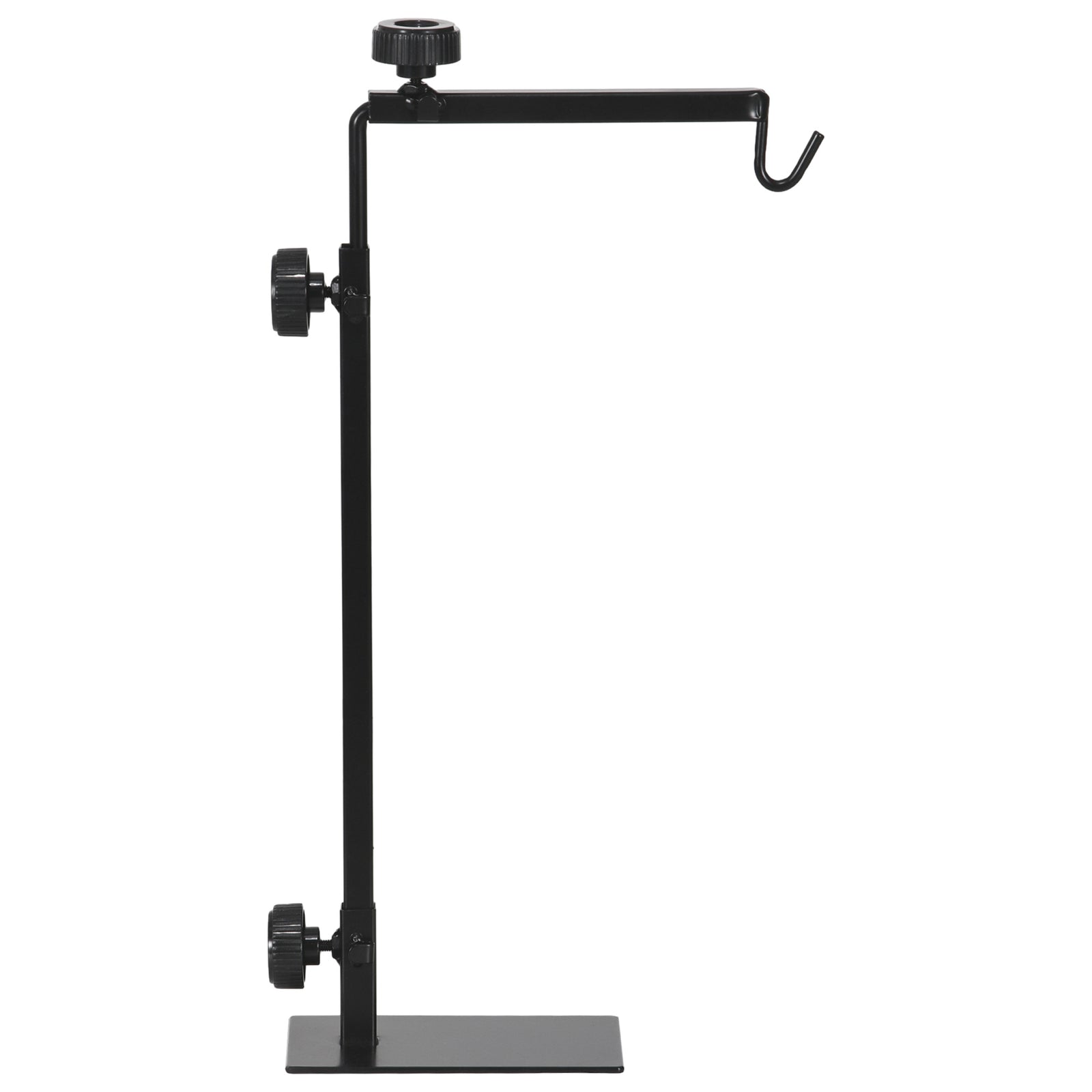 Pawhut Reptile Lamp Stand, Adjustable Lamp Holder With Hook Hanging Base